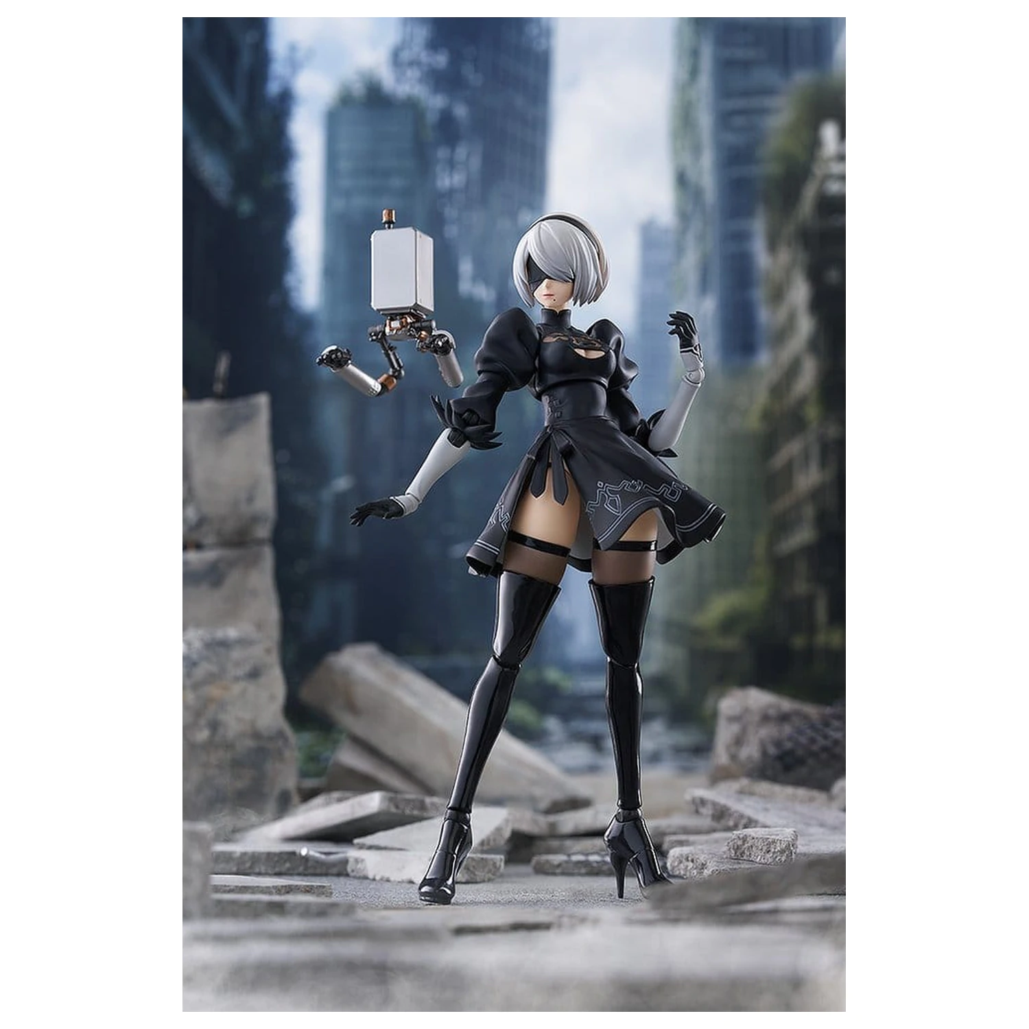 NieR:Automata Ver1.1a Figma Action Figure 2B (YoRHa No.2 Type B) 16 cm product photo