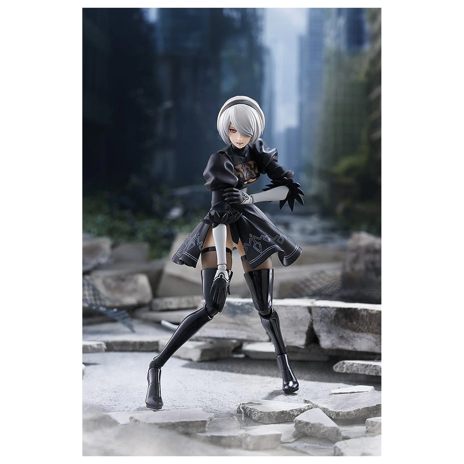 NieR:Automata Ver1.1a Figma Action Figure 2B (YoRHa No.2 Type B) 16 cm product photo