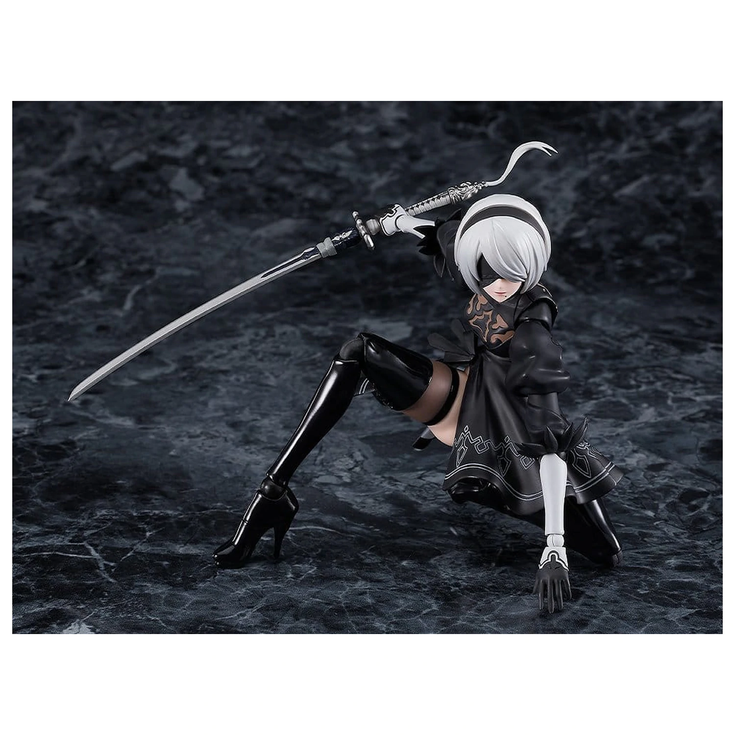 NieR:Automata Ver1.1a Figma Action Figure 2B (YoRHa No.2 Type B) 16 cm product photo