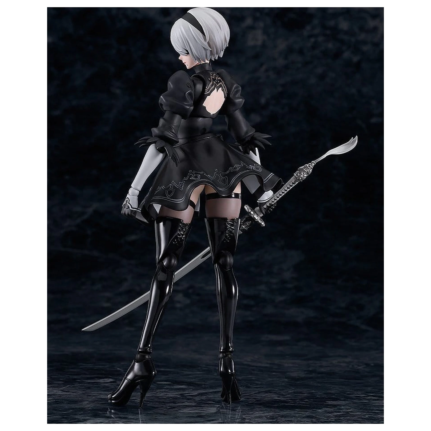 NieR:Automata Ver1.1a Figma Action Figure 2B (YoRHa No.2 Type B) 16 cm product photo