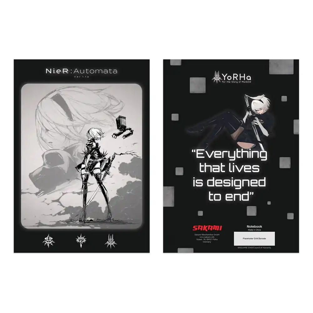 NieR: Automata Ver1.1a Notebook  product photo