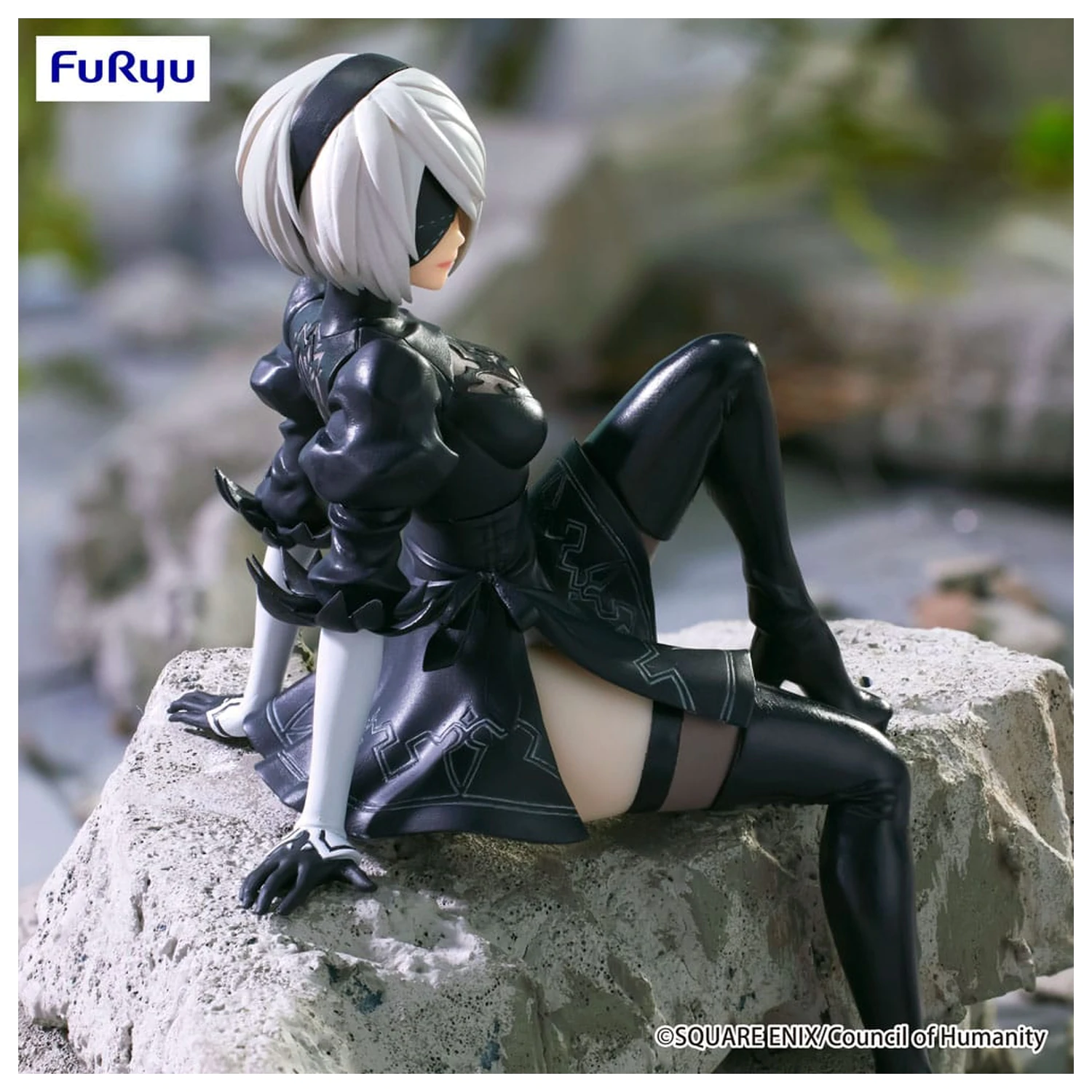 NieR:Automata Ver1.1a Noodle Stopper PVC Statue YoRHa No.2 Type B 13 cm product photo