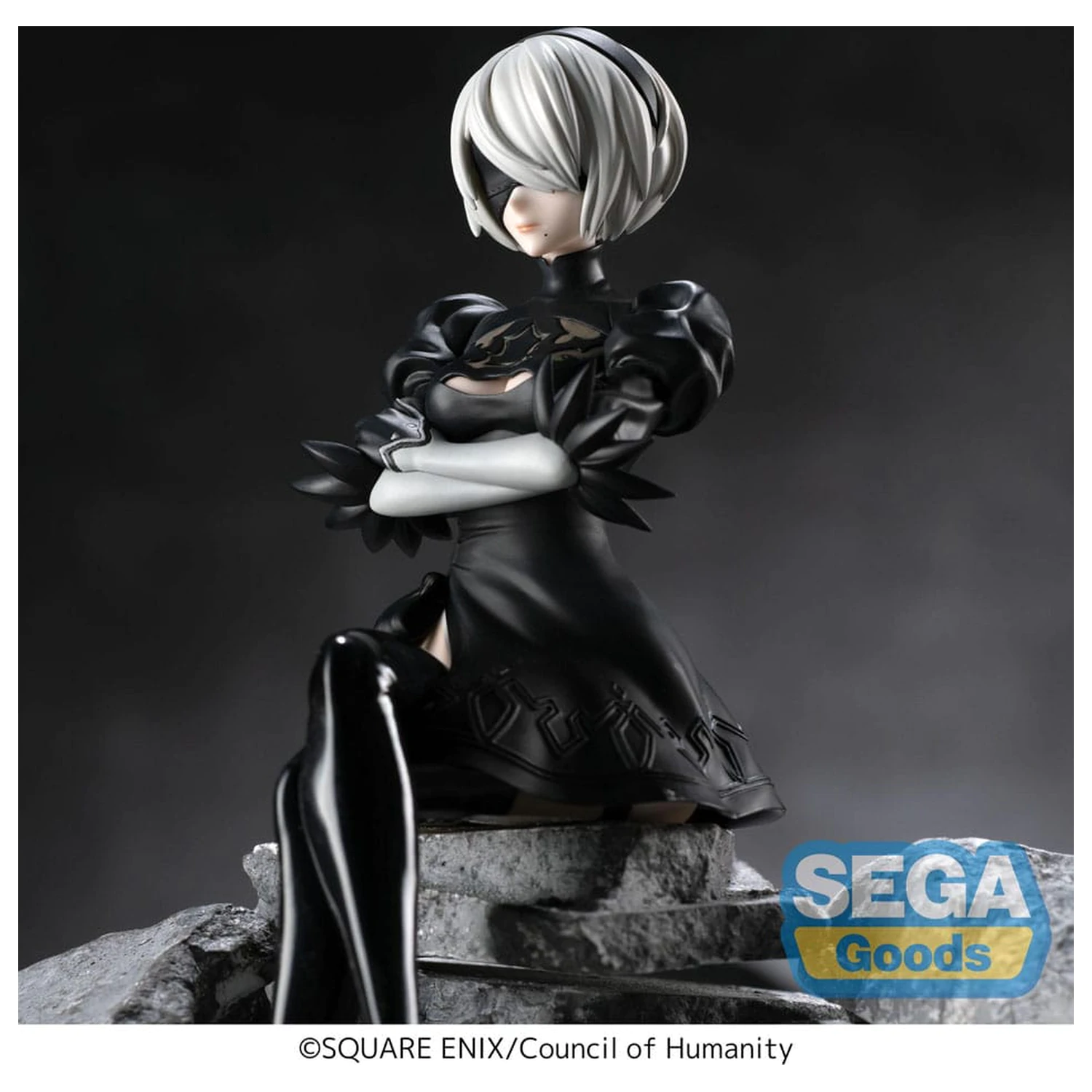 NieR:Automata Ver1.1a PM Perching PVC Statue 2B 13 cm product photo