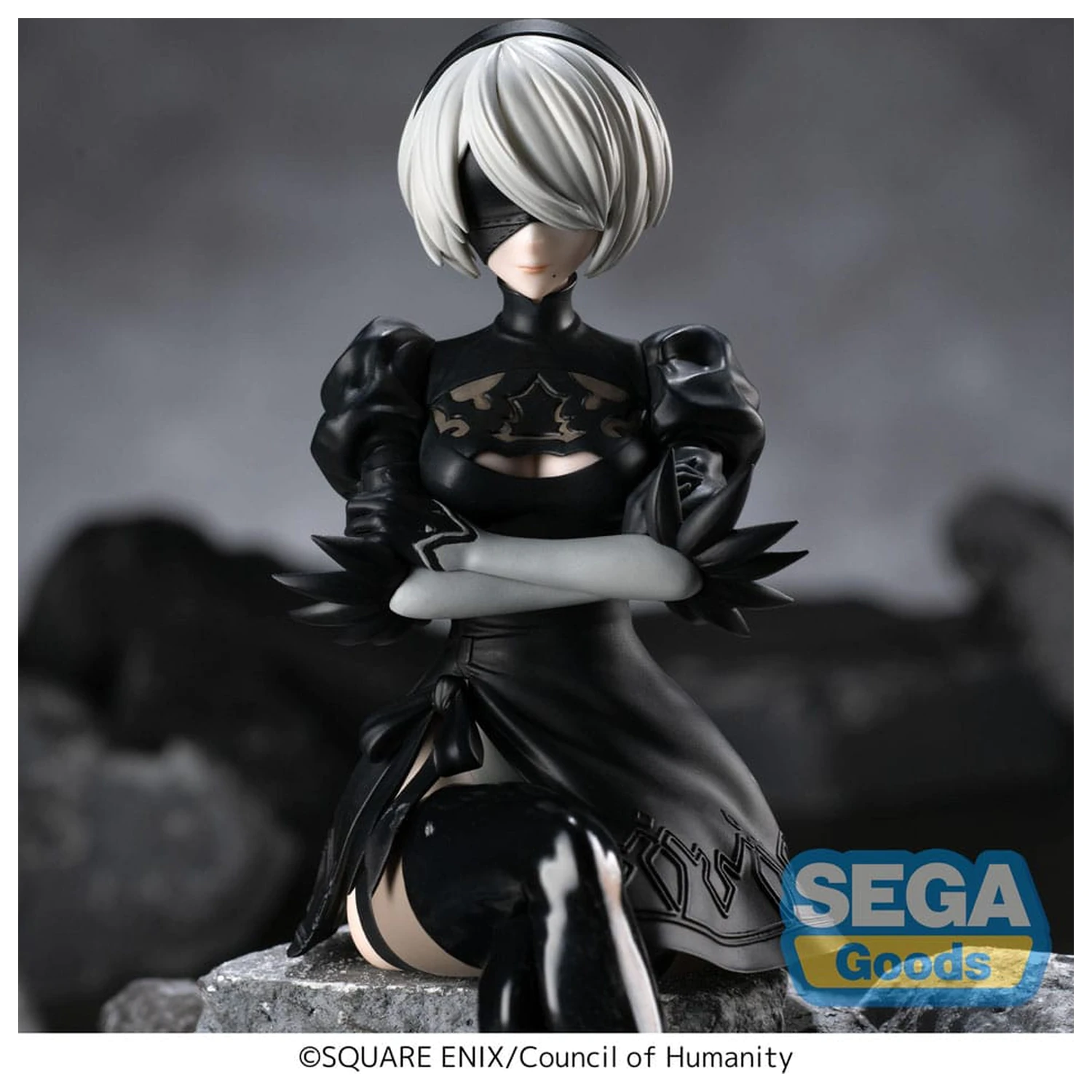 NieR:Automata Ver1.1a PM Perching PVC Statue 2B 13 cm product photo