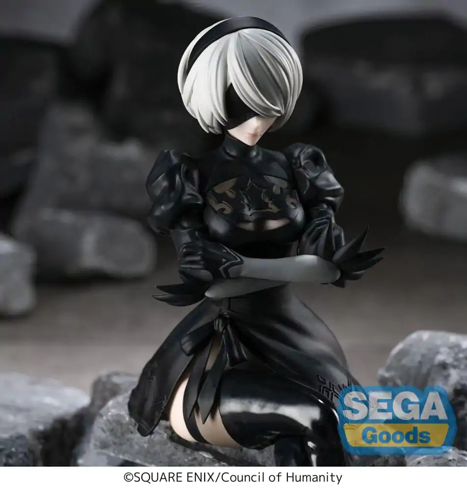 NieR:Automata Ver1.1a PM Perching PVC Statue 2B 13 cm termékfotó