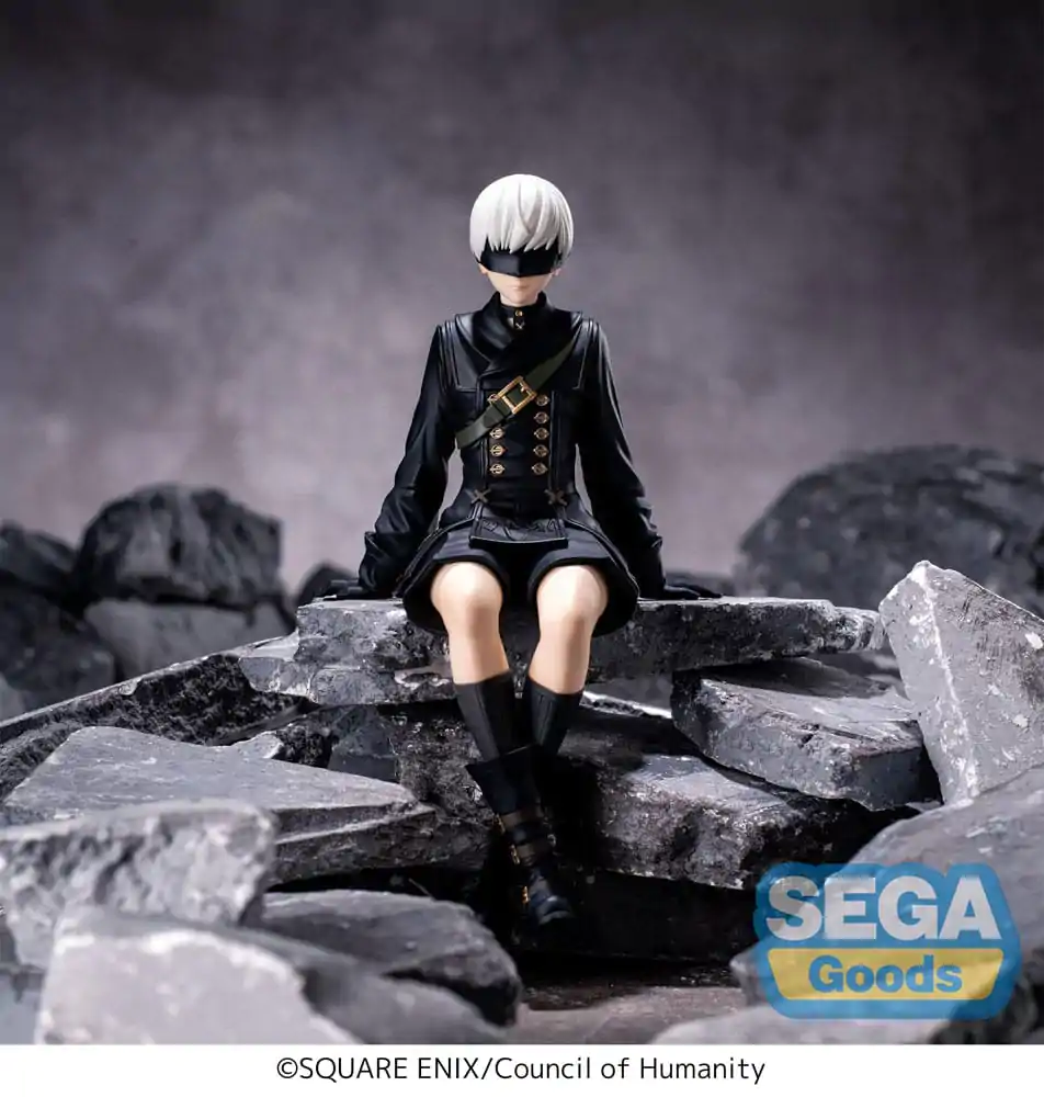 NieR:Automata Ver1.1a PM Perching PVC Statue 9S 15 cm termékfotó