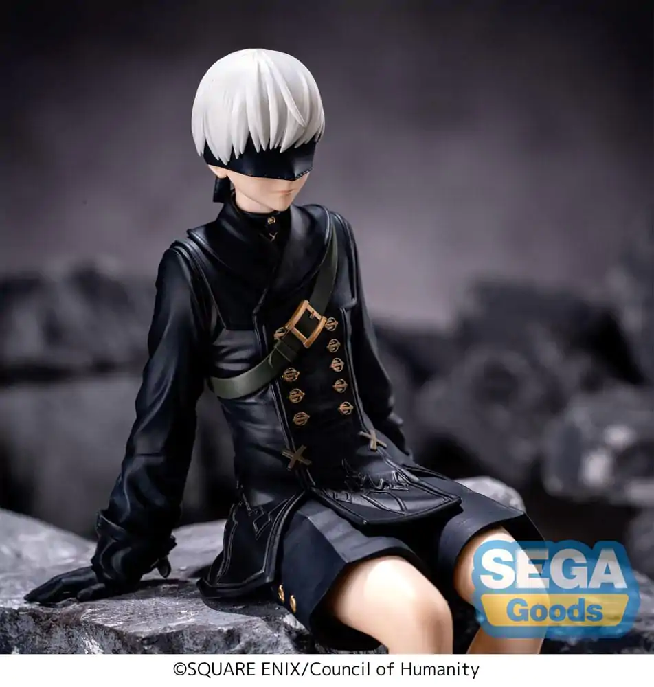 NieR:Automata Ver1.1a PM Perching PVC Statue 9S 15 cm termékfotó