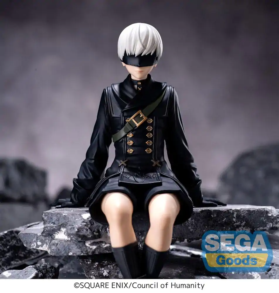 NieR:Automata Ver1.1a PM Perching PVC Statue 9S 15 cm termékfotó