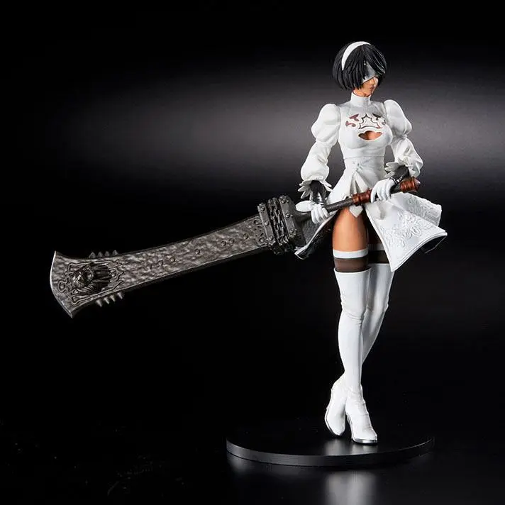 NieR:Automata PVC Statue YoRHa Android 2B (YoRHa No.2 Type B) 2P Color Ver. 18 cm product photo