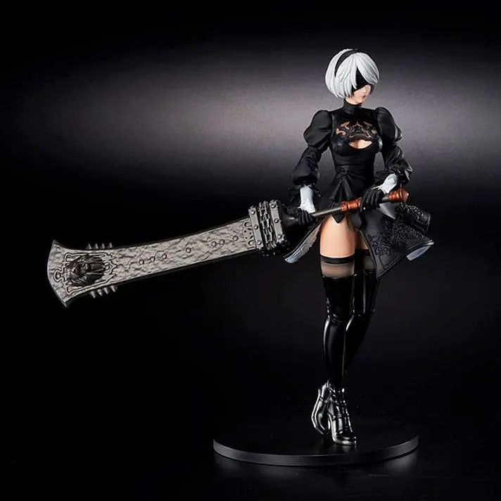 NieR:Automata PVC Statue YoRHa Android 2B (YoRHa No.2 Type B) 18 cm product photo