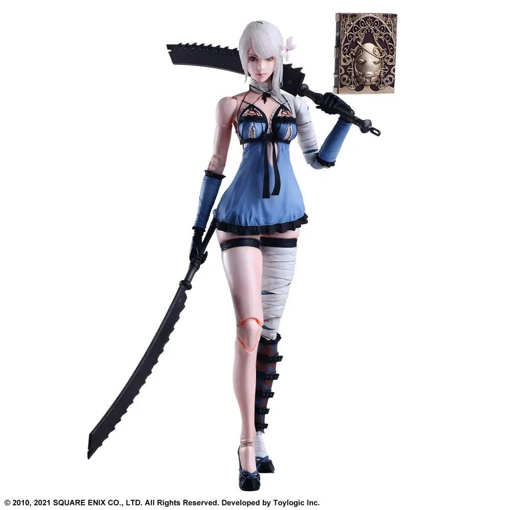 Nier Replicant ver.1.22474487139... Play Arts Kai Action Figure Kainé 26 cm termékfotó