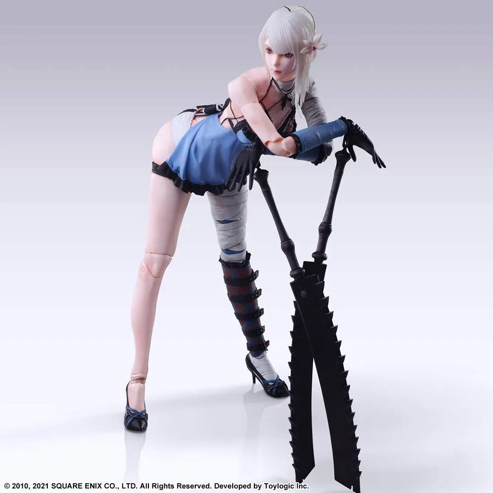 Nier Replicant ver.1.22474487139... Play Arts Kai Action Figure Kainé 26 cm termékfotó