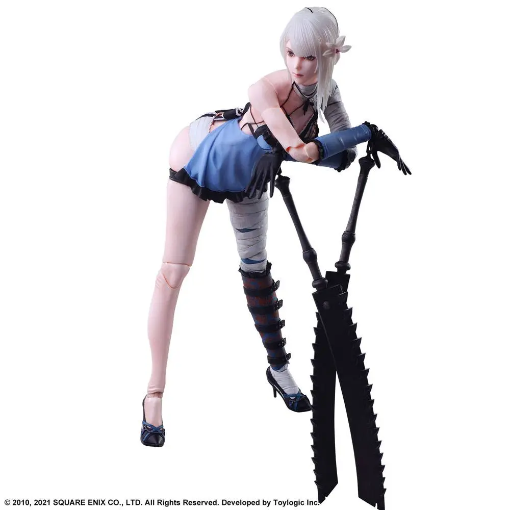 Nier Replicant ver.1.22474487139... Play Arts Kai Action Figure Kainé 26 cm termékfotó