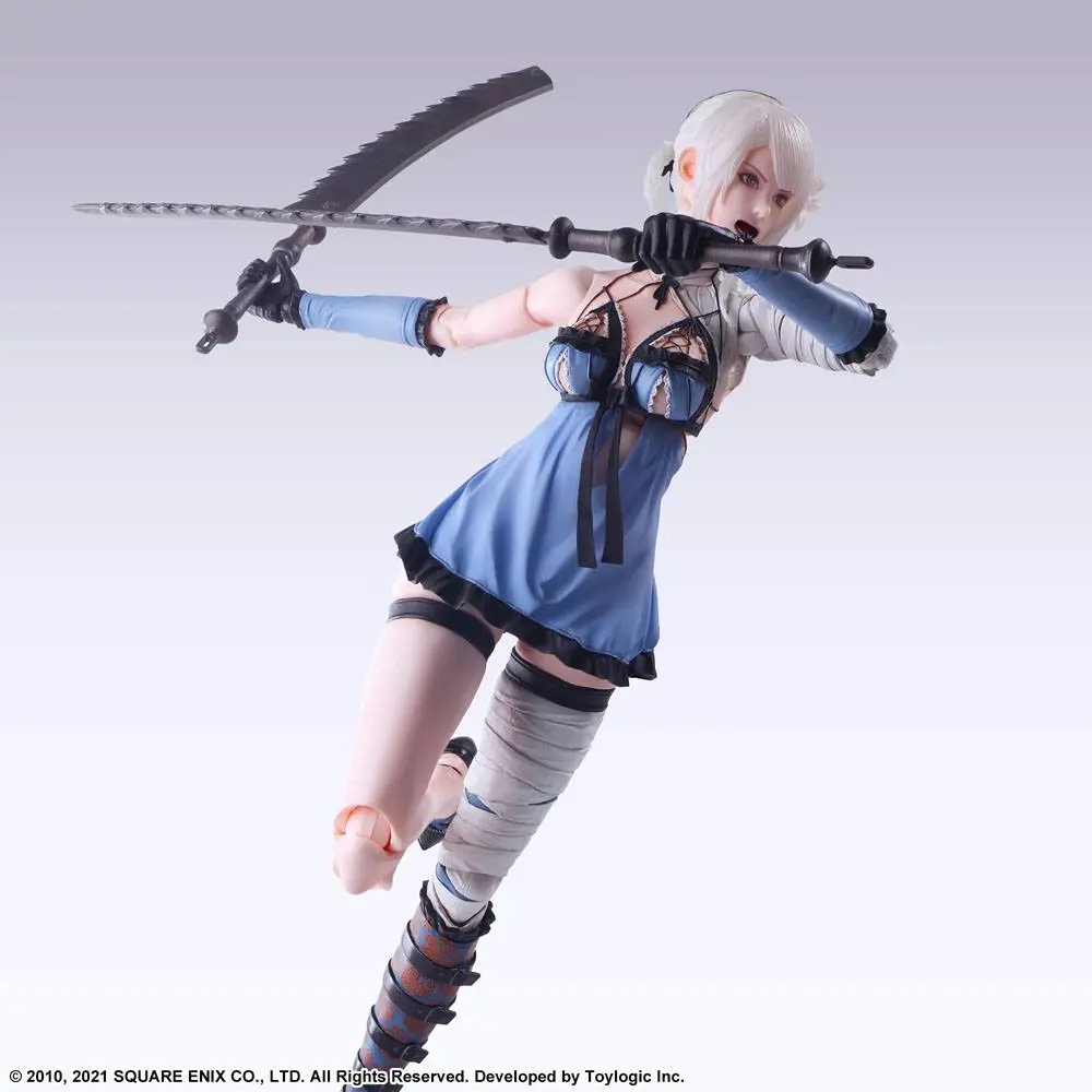 Nier Replicant ver.1.22474487139... Play Arts Kai Action Figure Kainé 26 cm termékfotó