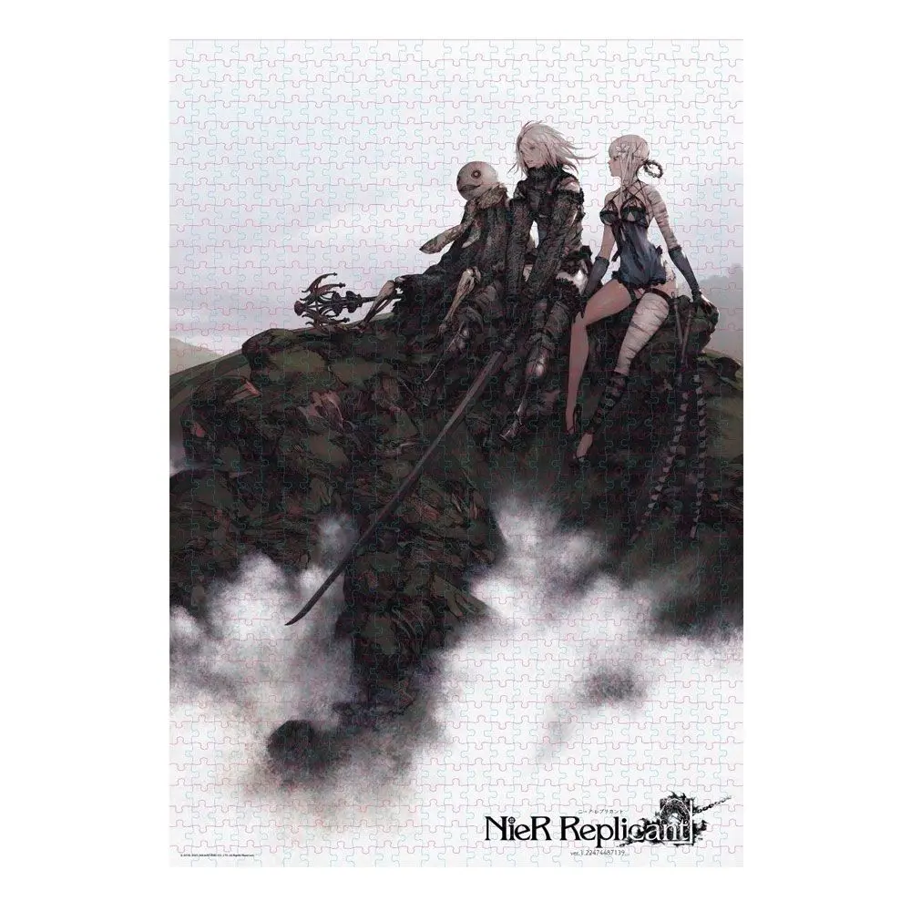 NieR Replicant ver.1.22474487139 Jigsaw Puzzle Nier, Kainé &amp; Emil (1000 pieces) product photo