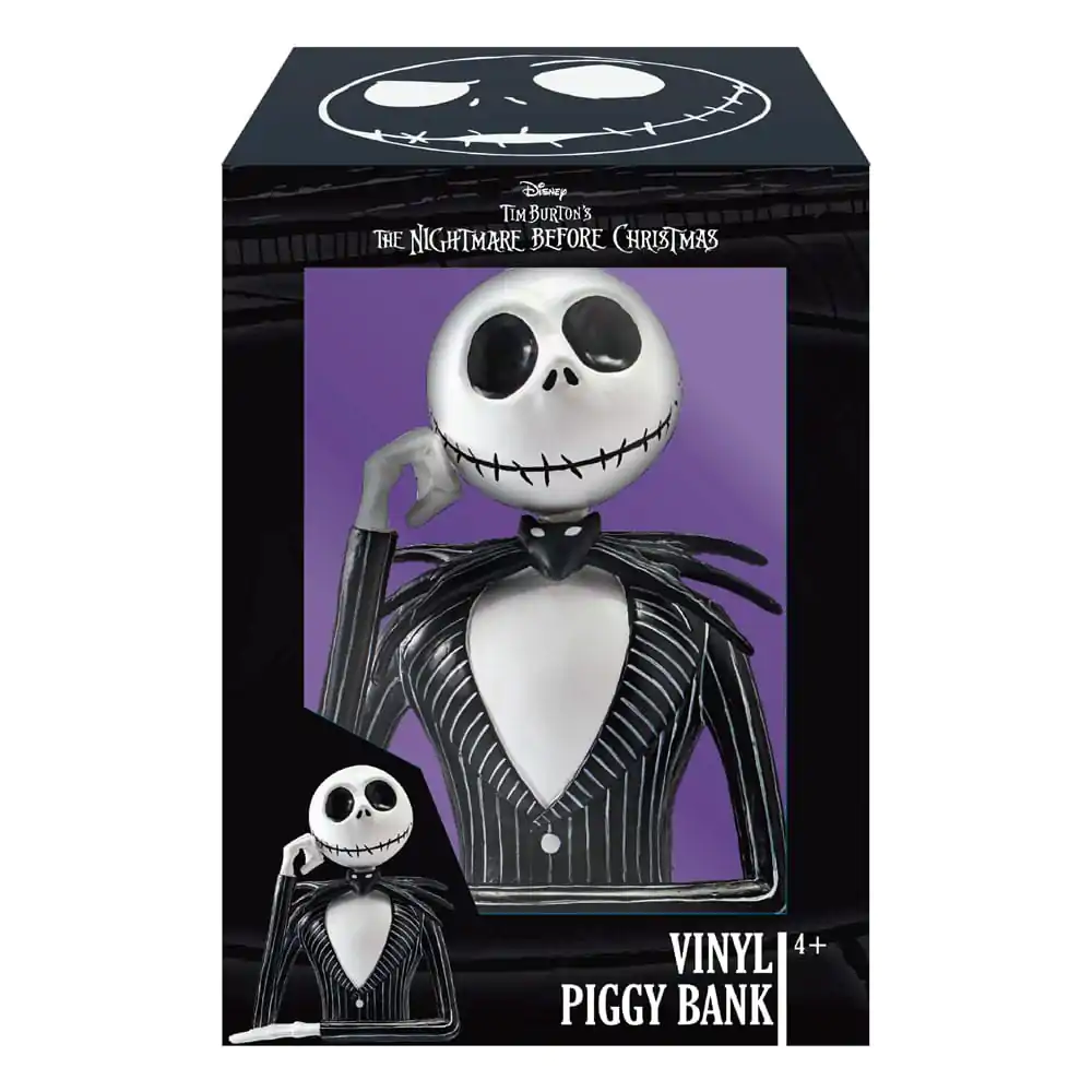 Nightmare before Christmas Figural Bank Deluxe Box Jack Bust termékfotó