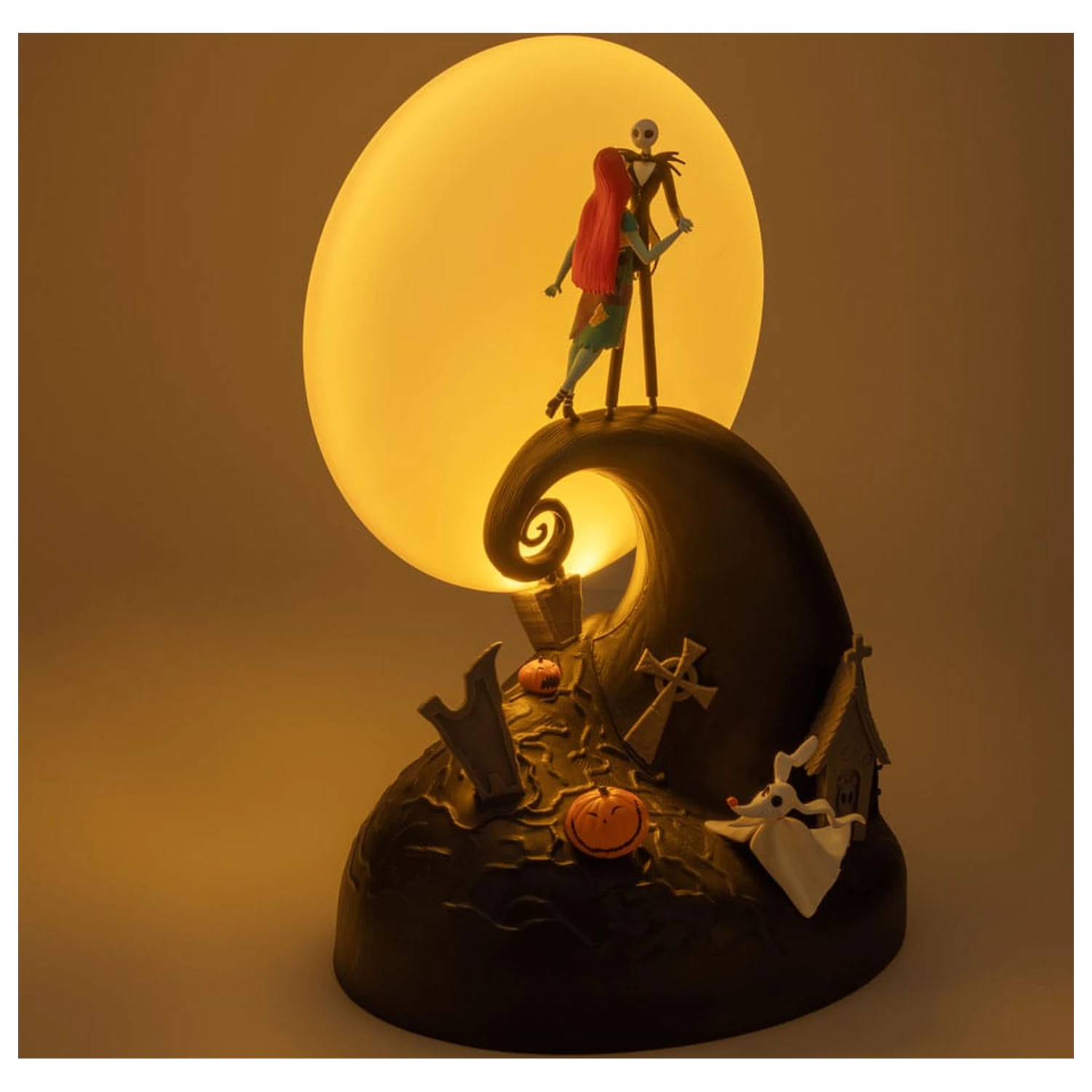 Nightmare before Christmas Diorama Light Jack & Sally product photo