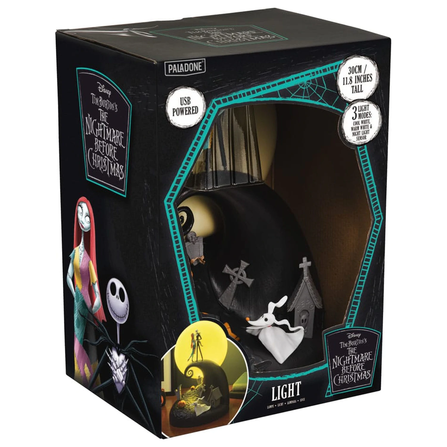 Nightmare before Christmas Diorama Light Jack & Sally product photo