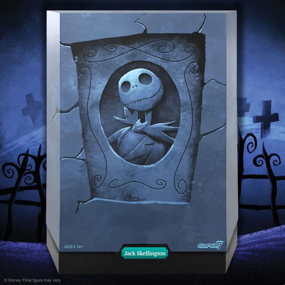 Nightmare Before Christmas Disney Ultimates Action Figure Jack Skellington 18 cm termékfotó