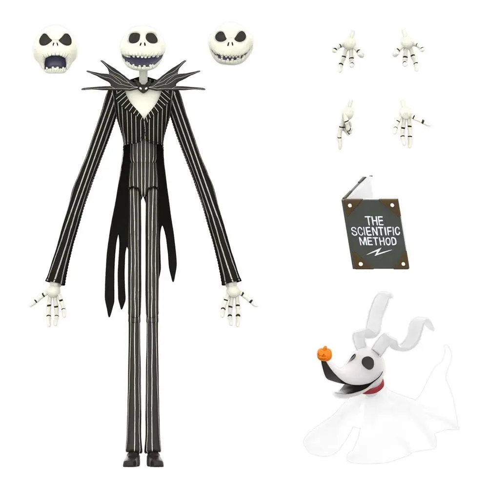 Nightmare Before Christmas Disney Ultimates Action Figure Jack Skellington 18 cm termékfotó