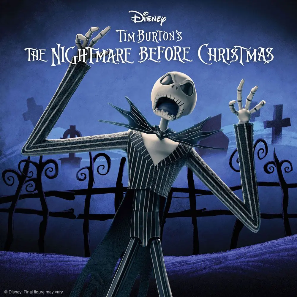 Nightmare Before Christmas Disney Ultimates Action Figure Jack Skellington 18 cm termékfotó