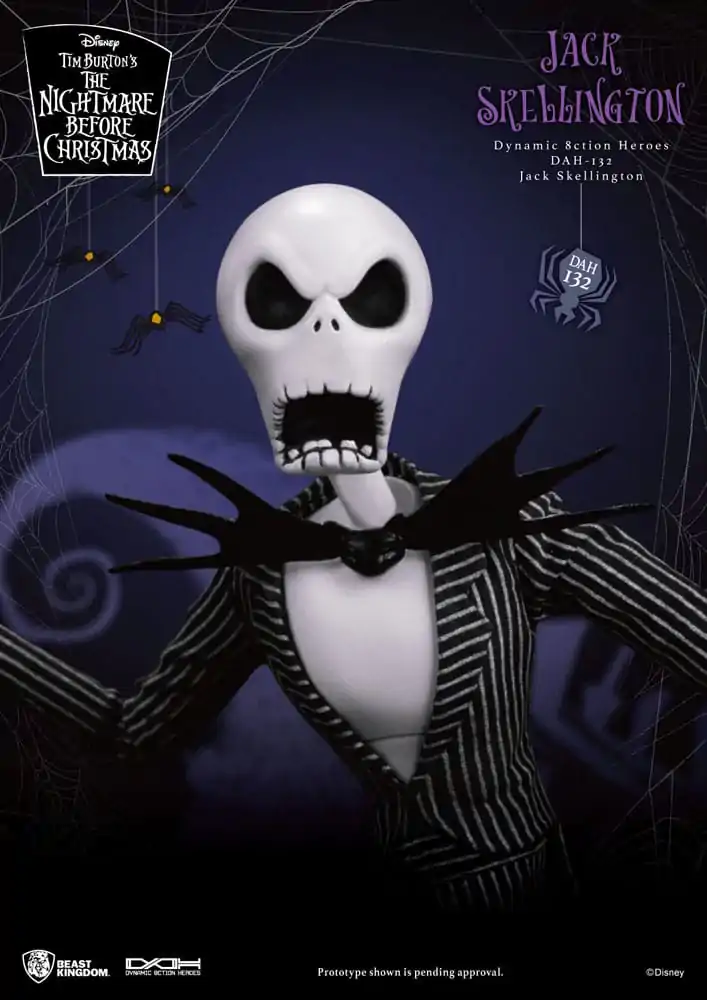 Nightmare before Christmas Dynamic 8ction Heroes Action Figure 1/9 Jack 21 cm termékfotó