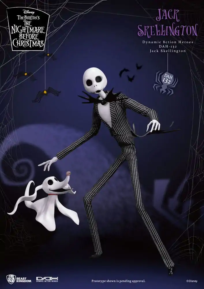 Nightmare before Christmas Dynamic 8ction Heroes Action Figure 1/9 Jack 21 cm termékfotó