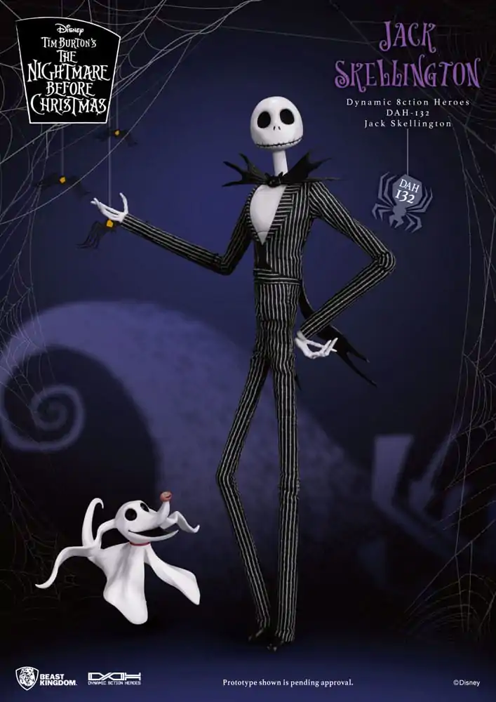 Nightmare before Christmas Dynamic 8ction Heroes Action Figure 1/9 Jack 21 cm termékfotó