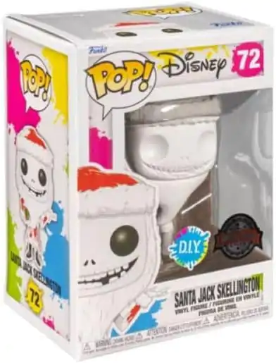 Nightmare before Christmas POP! Disney Vinyl Figure Santa Jack(DIY)(WH) 9 cm product photo