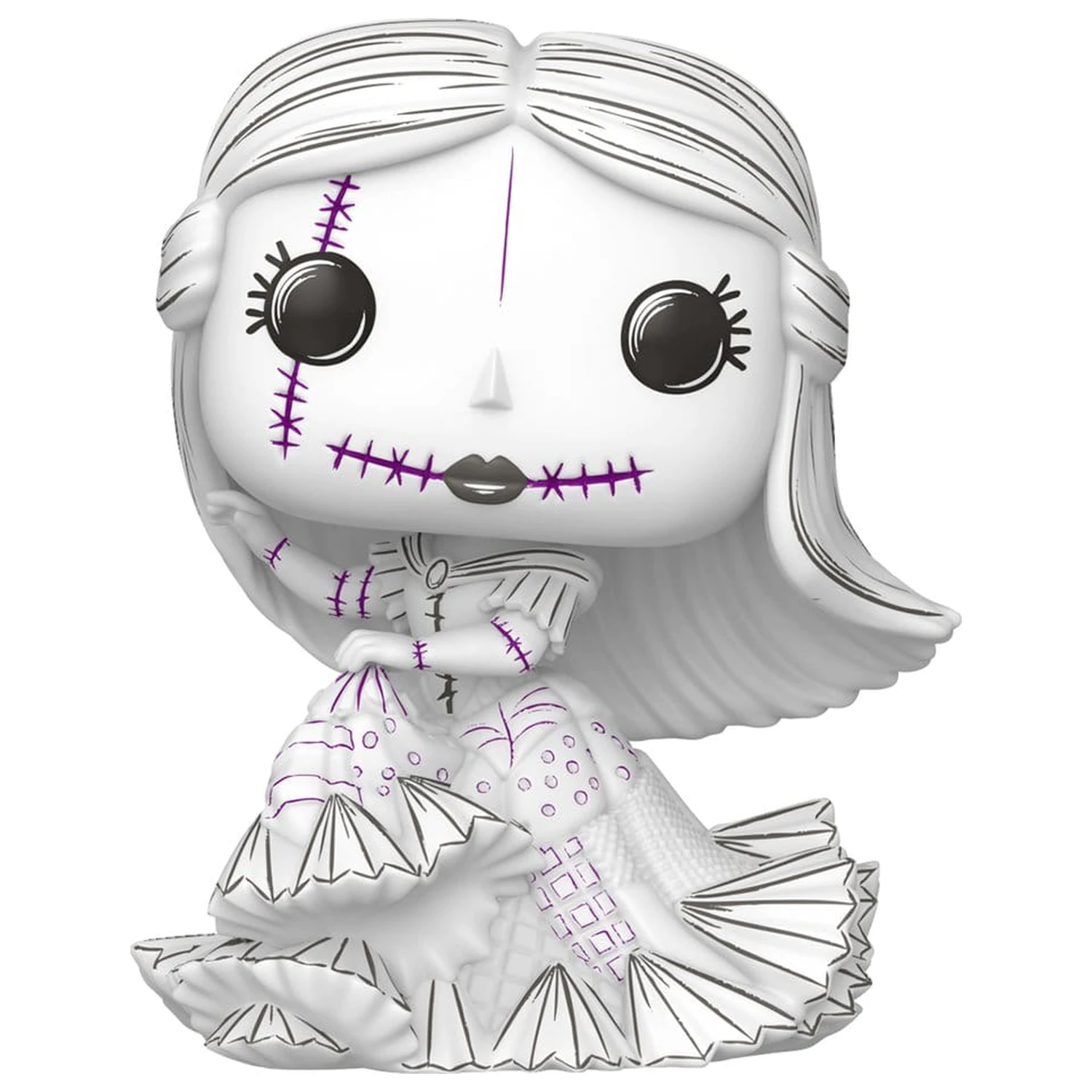 Nightmare before Christmas Funko POP! Disney Vinyl Figure Valentine's Day 2027 Sally(Sketched) 9 cm product photo