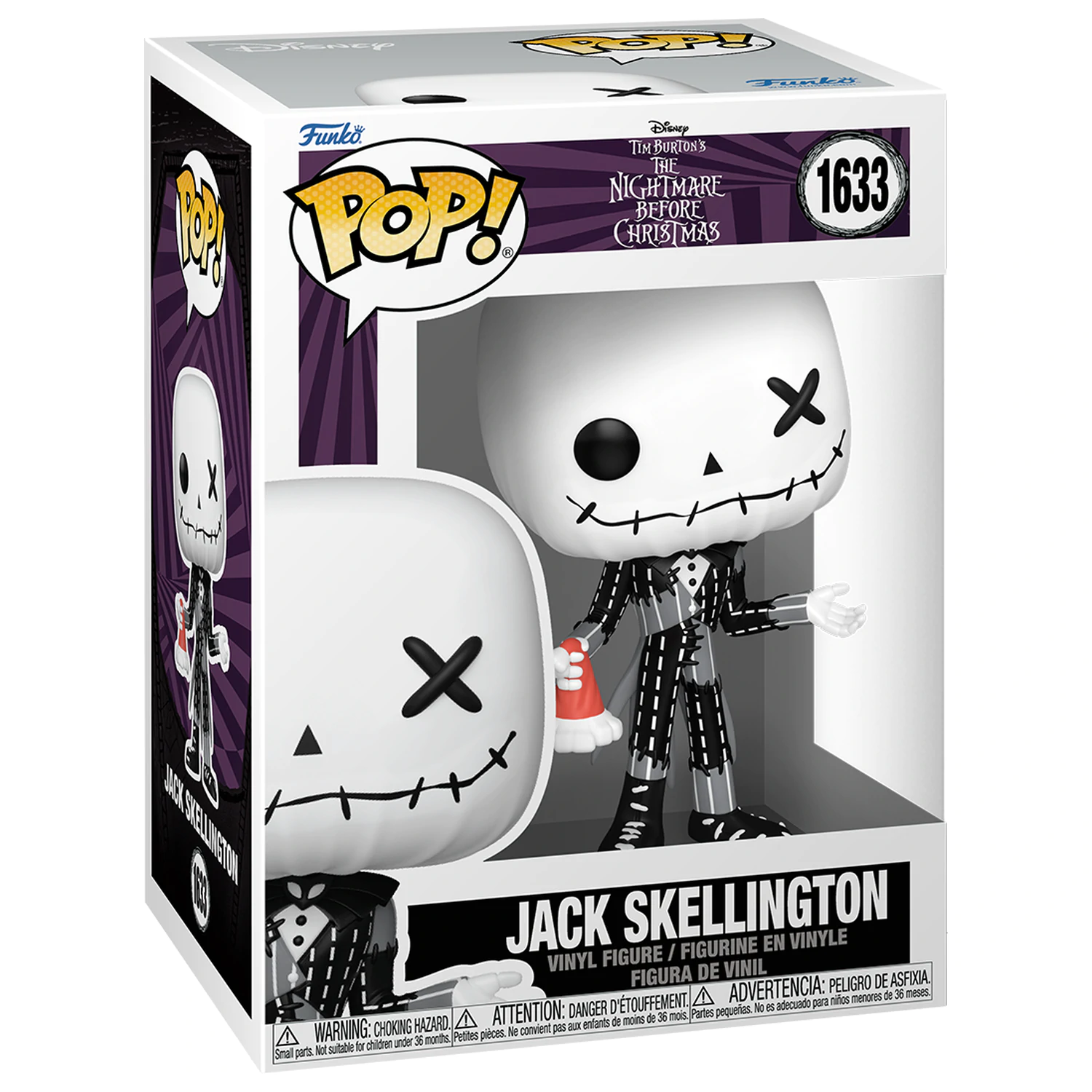 Nightmare Before Christmas Funko POP! Vinyl Figure Patchwork - Jack 9 cm product photo