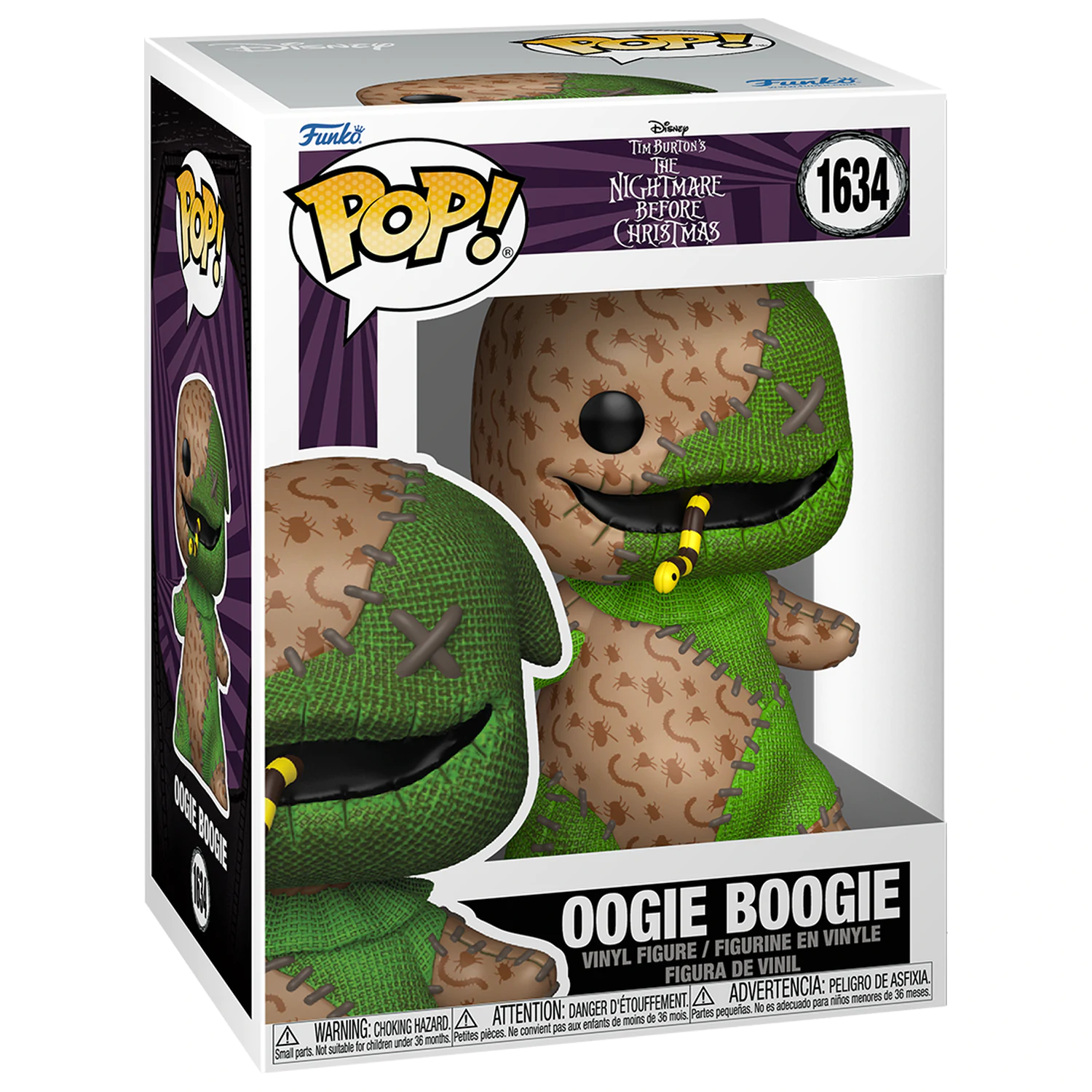 Nightmare Before Christmas Funko POP! Vinyl Figure Patchwork - Oogie Boogie 9 cm product photo