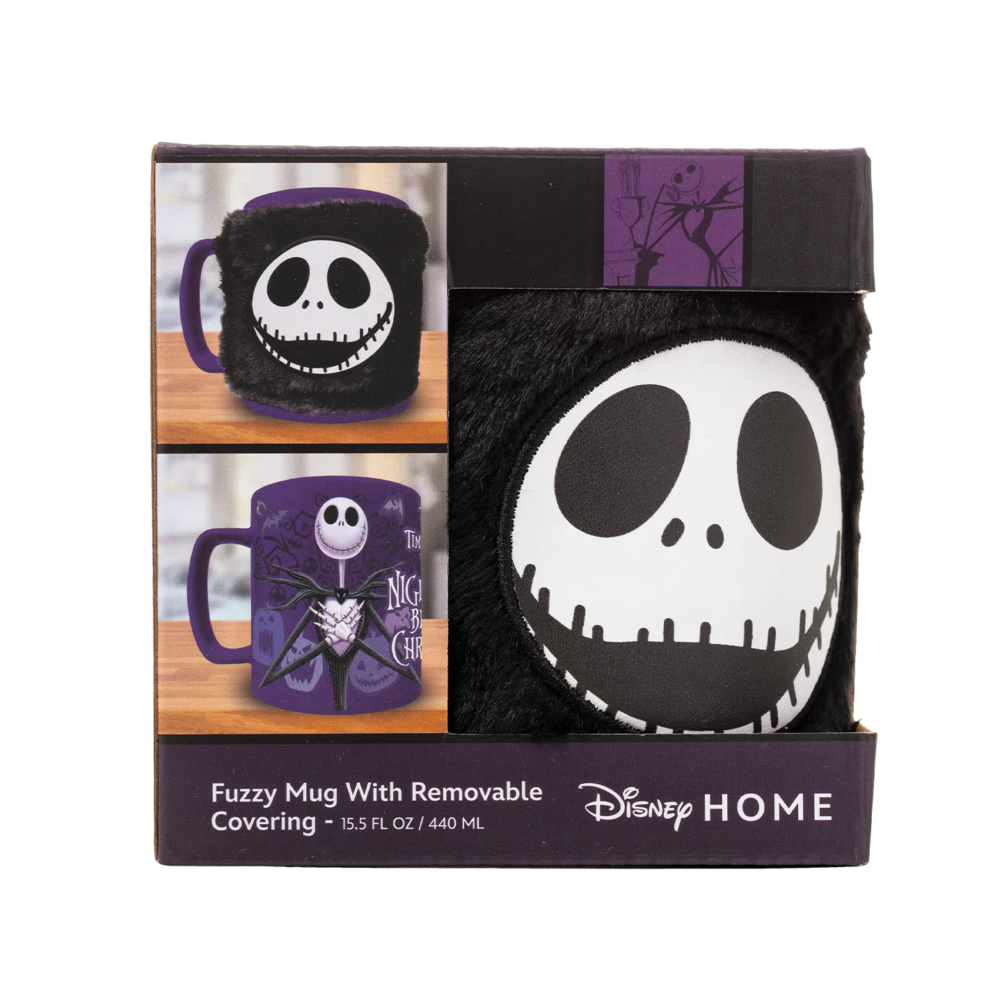 Nightmare Before Christmas Fuzzy Mug Jack product photo