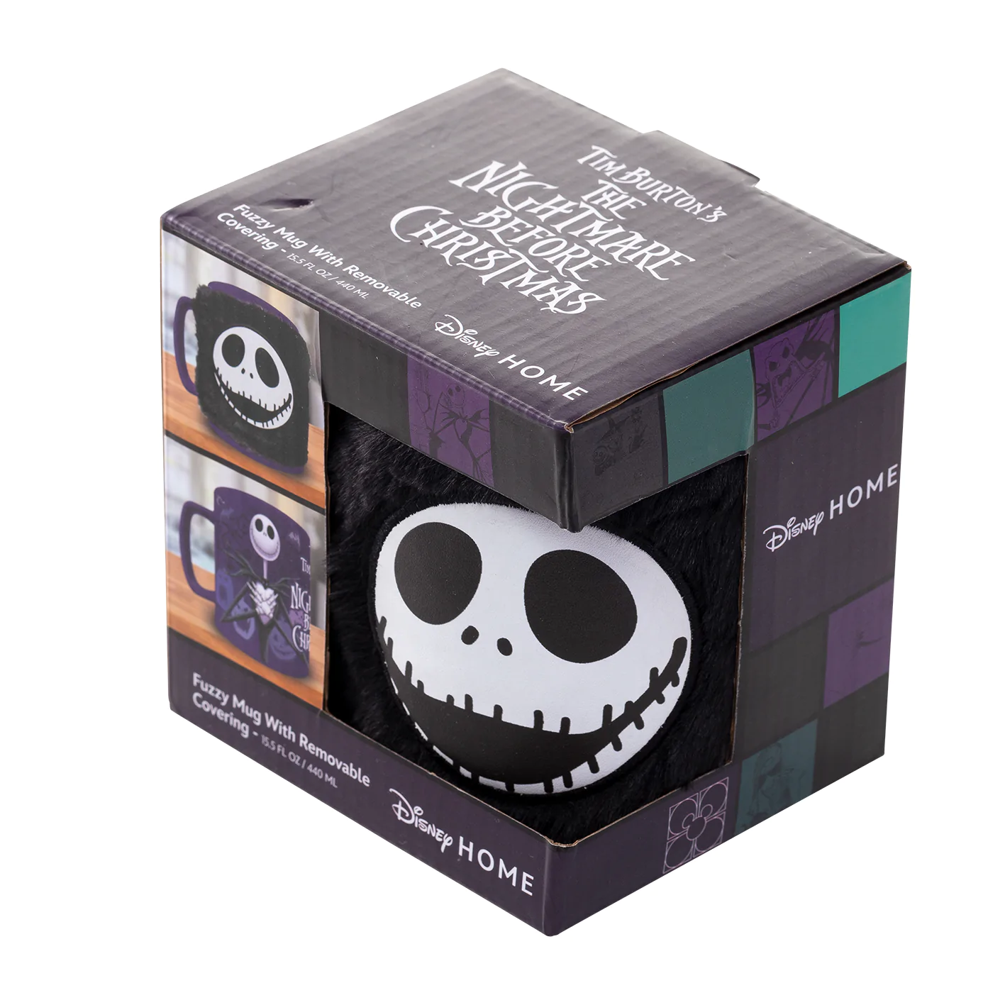 Nightmare Before Christmas Fuzzy Mug Jack product photo