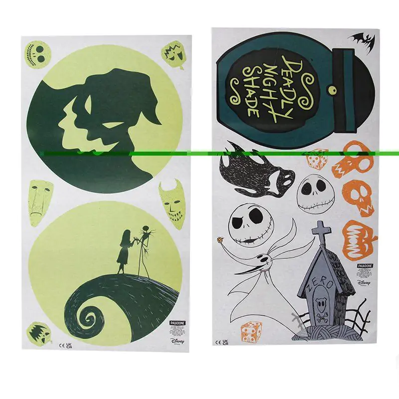 Nightmare Before Christmas Gadget Wall Decals Glow In The Dark Nightmare Before Christmas product photo