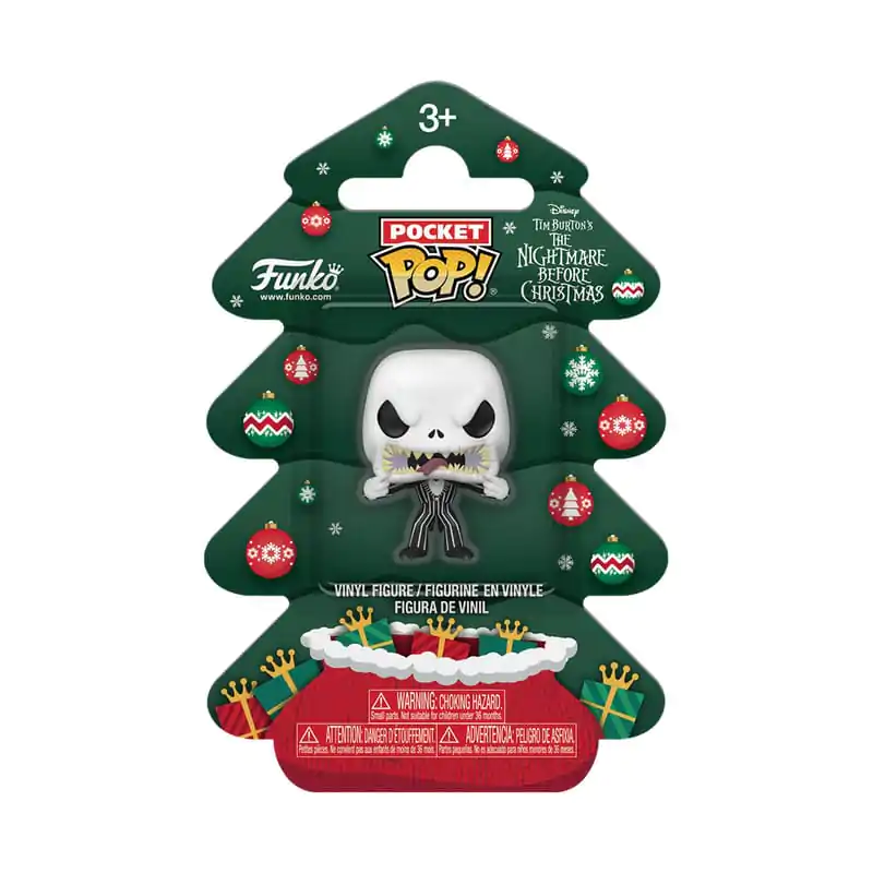 Nightmare before Christmas Holiday 2025 Pocket Funko POP! Vinyl figure Jack Tree Holiday Box 4 cm product photo