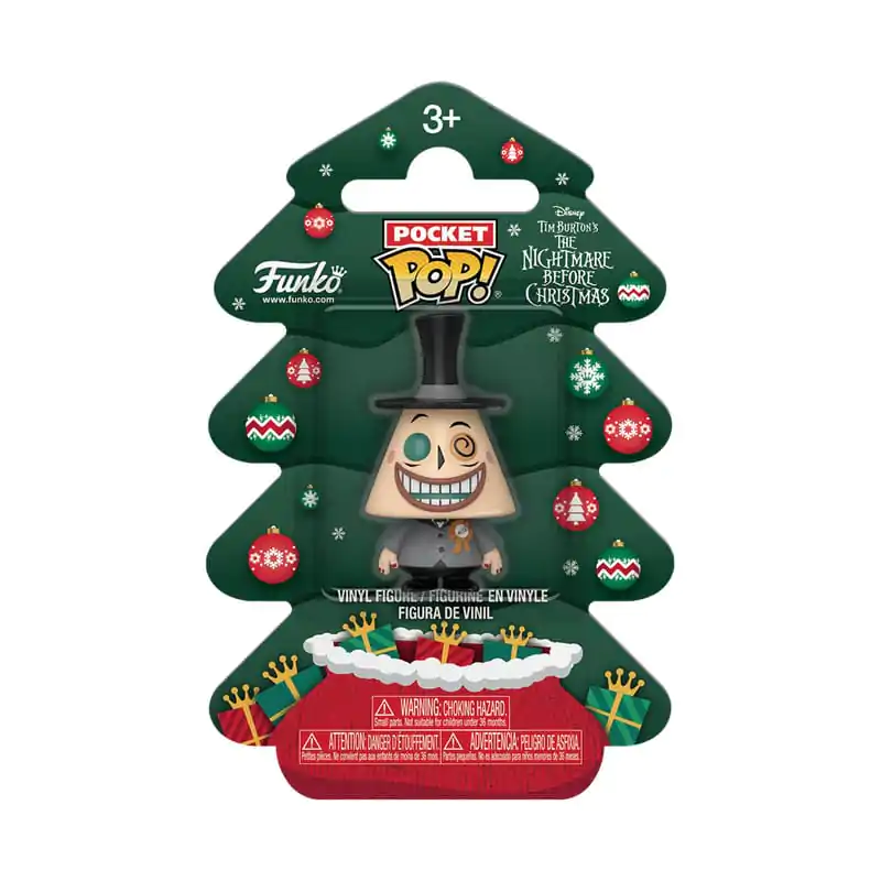 Nightmare before Christmas Holiday 2025 Pocket Funko POP! Vinyl Figure Mayor Tree Holiday Box 4 cm product photo