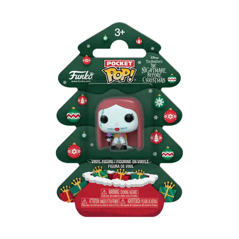 Nightmare before Christmas Holiday 2025 Pocket Funko POP! Vinyl Figure Sally Tree Holiday Box 4 cm product photo