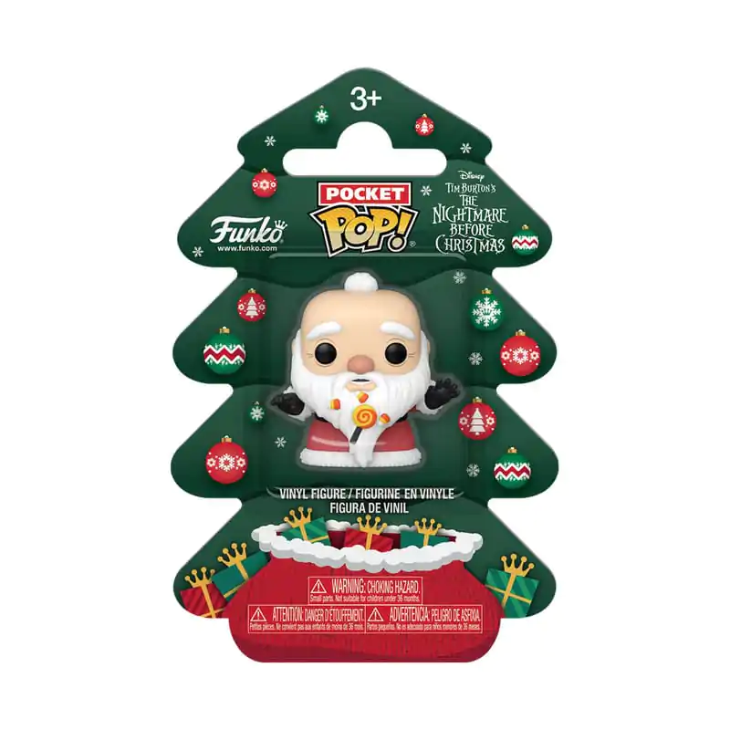 Nightmare before Christmas Holiday 2025 Pocket Funko POP! Vinyl Figure SandyCLS Tree Holiday Box 4 cm product photo