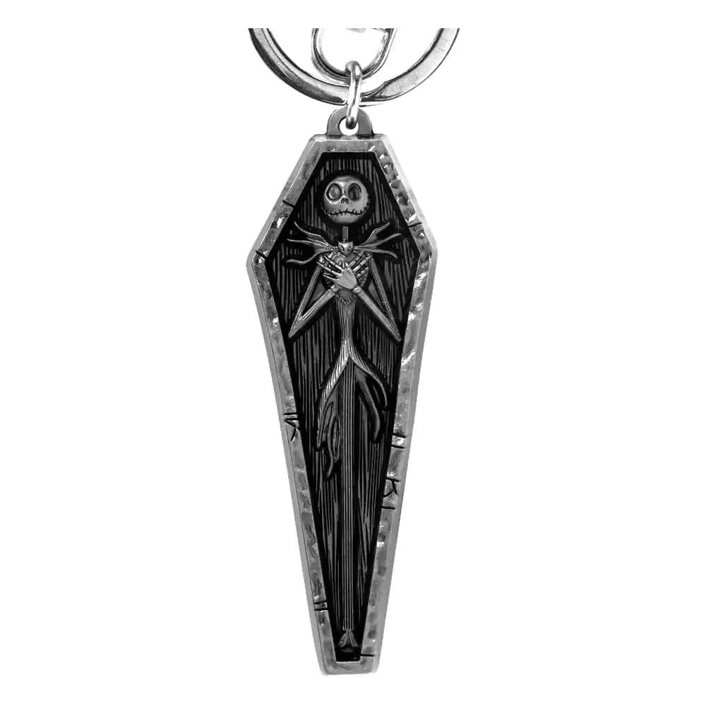 Nightmare before Christmas Metal Keychain Jack in Coffin termékfotó