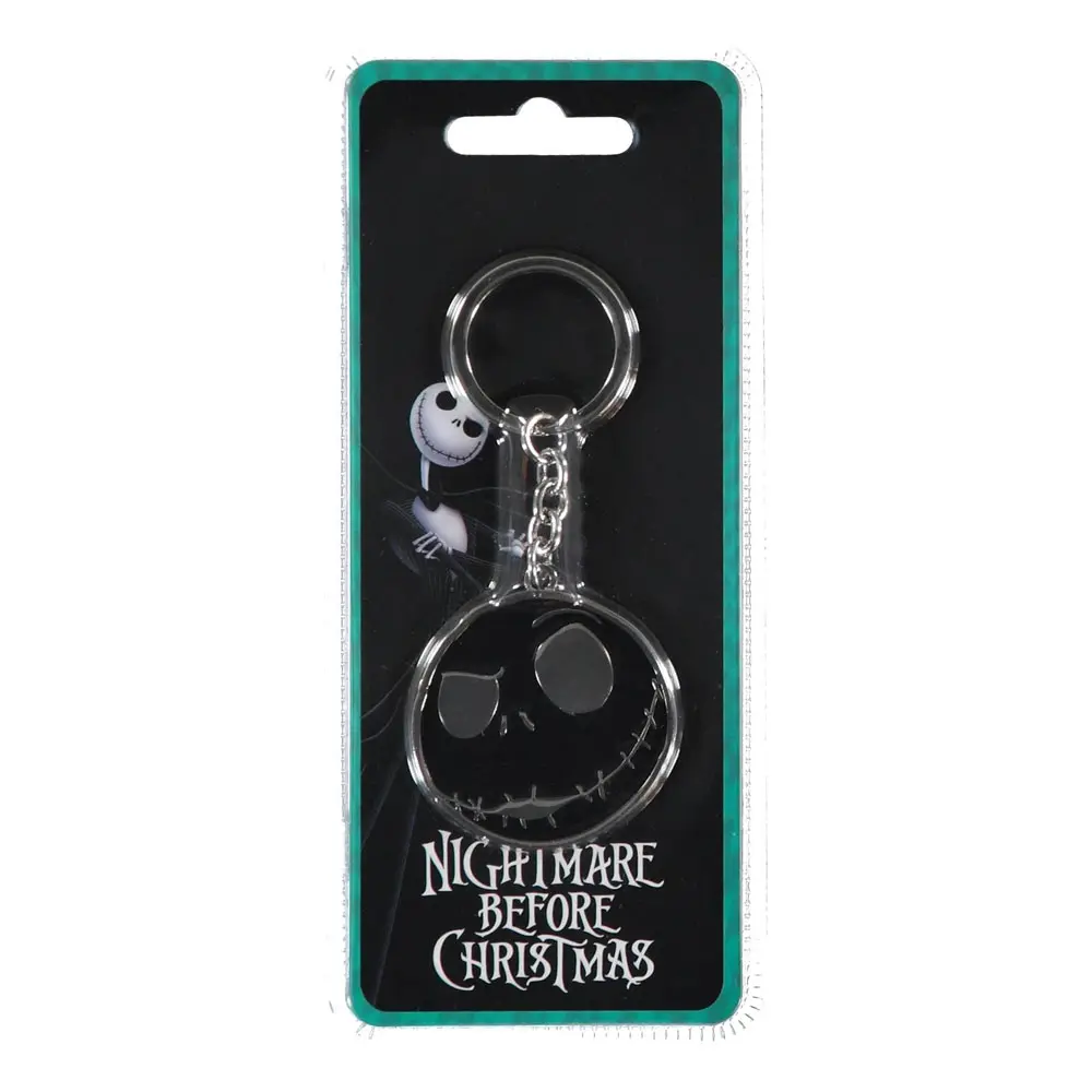 Nightmare Before Christmas Metal Keychain Jack Skellington's Face product photo