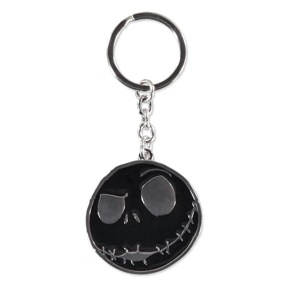 Nightmare Before Christmas Metal Keychain Jack Skellington's Face product photo
