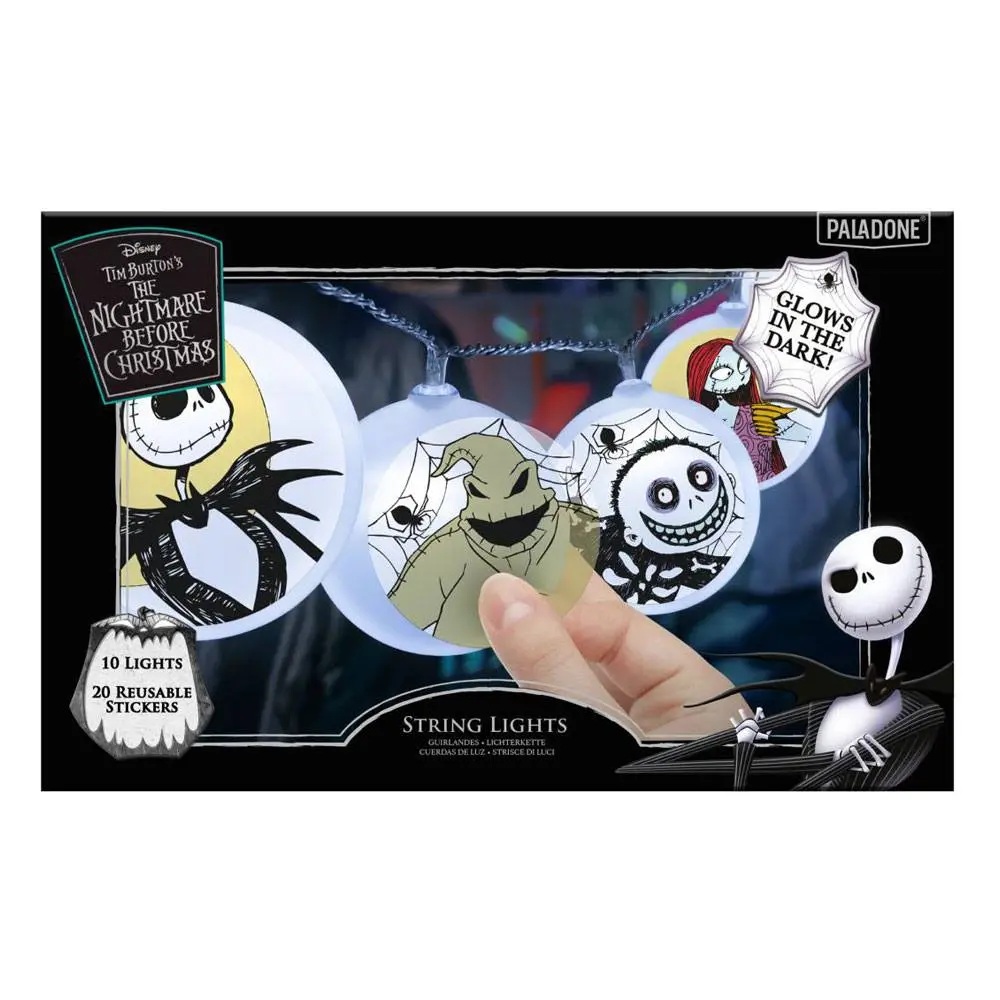 Nightmare Before Christmas String Lights with Sticker product photo