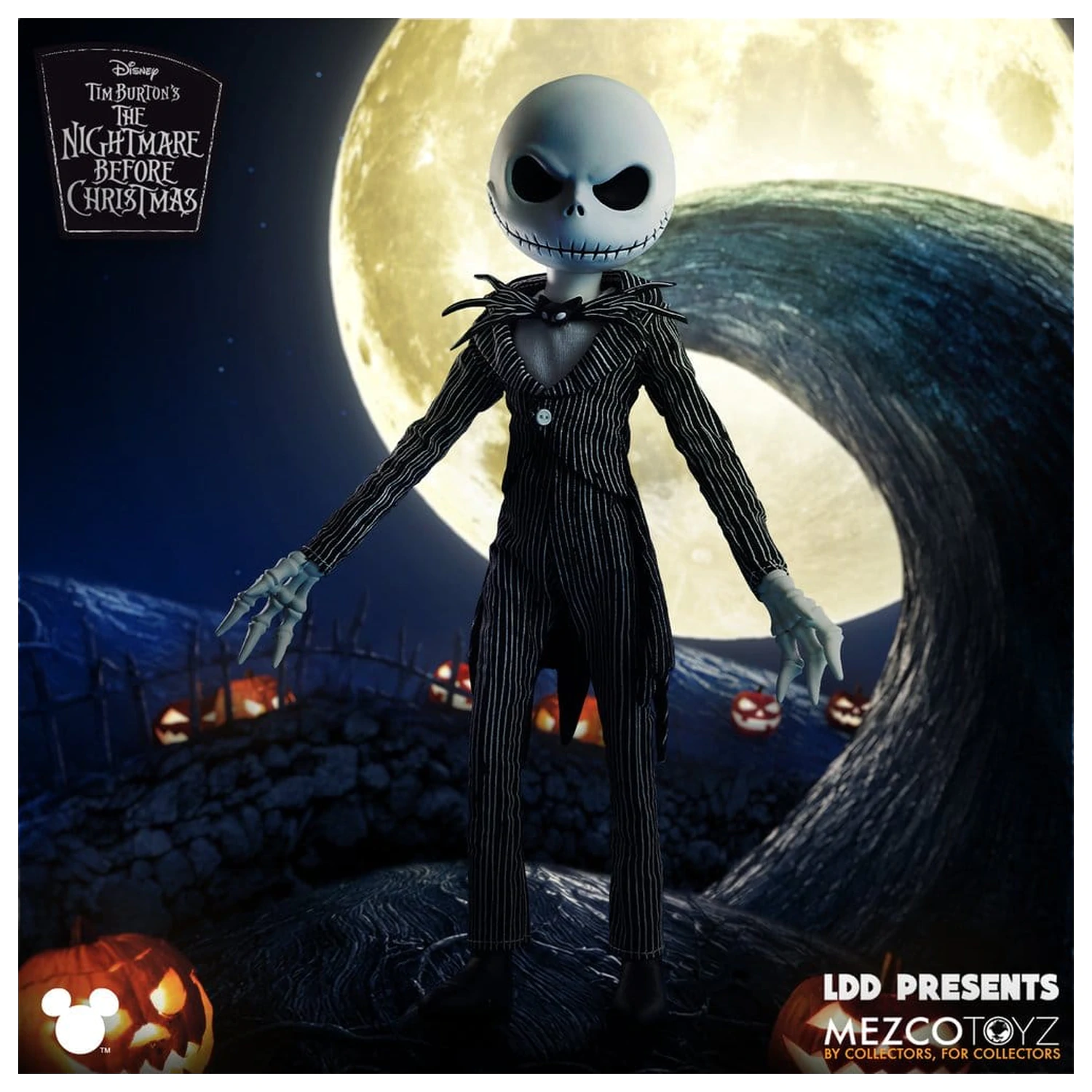 Nightmare Before Christmas LDD Presents Doll Jack Skellington 25 cm product photo