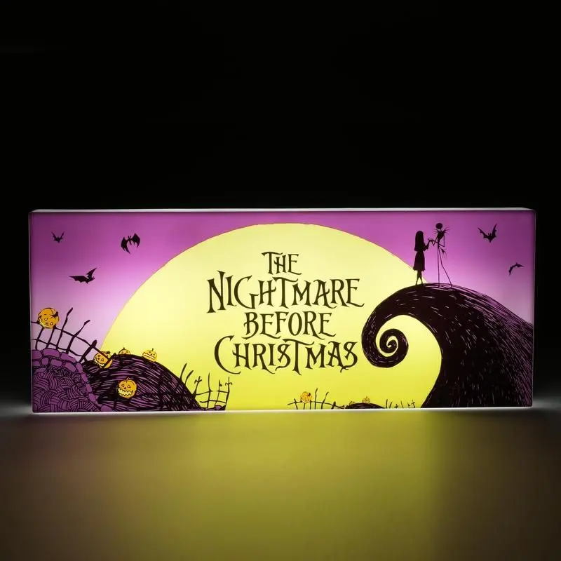 Nightmare Before Christmas Logo Light 30 cm termékfotó