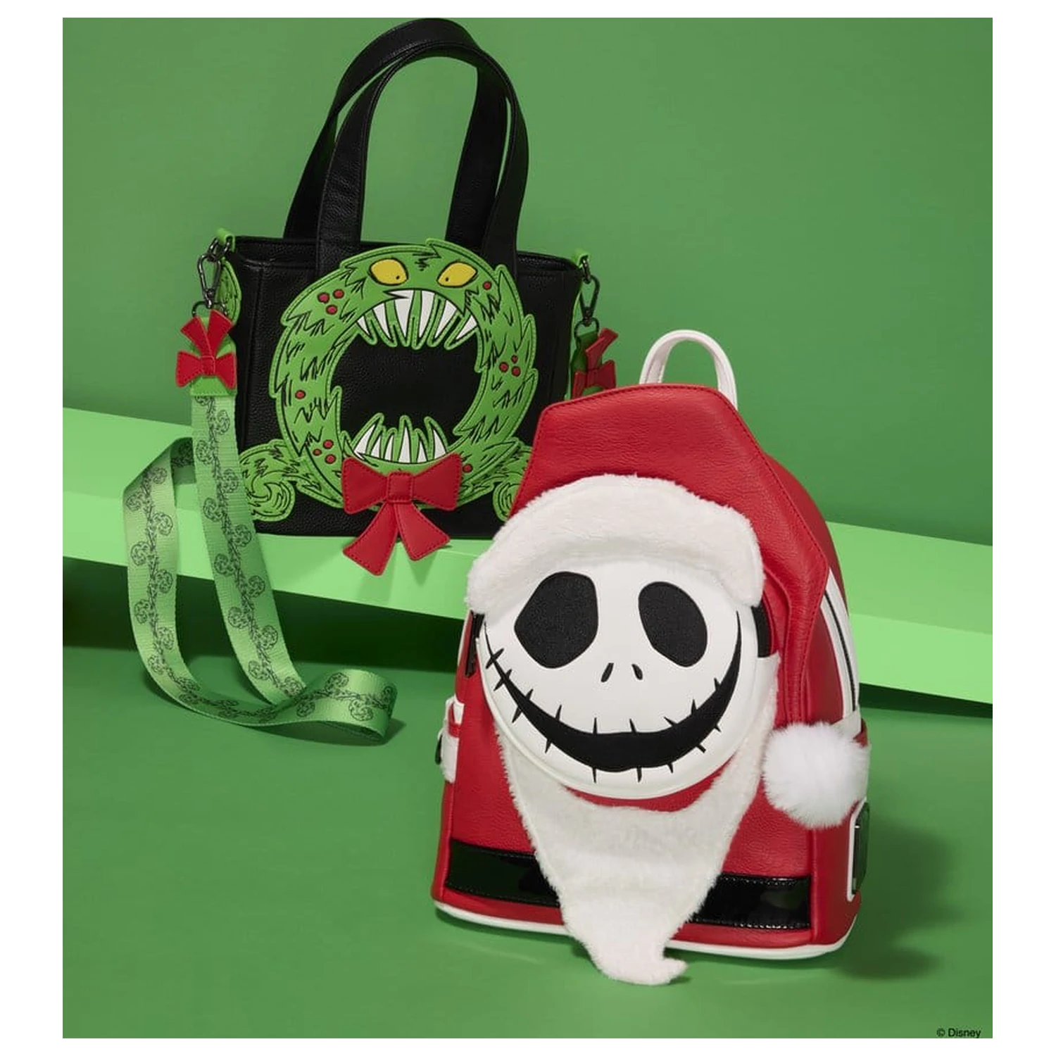 Nightmare before Christmas by Loungefly Crossbody Bag Man-Eating Wreath product photo