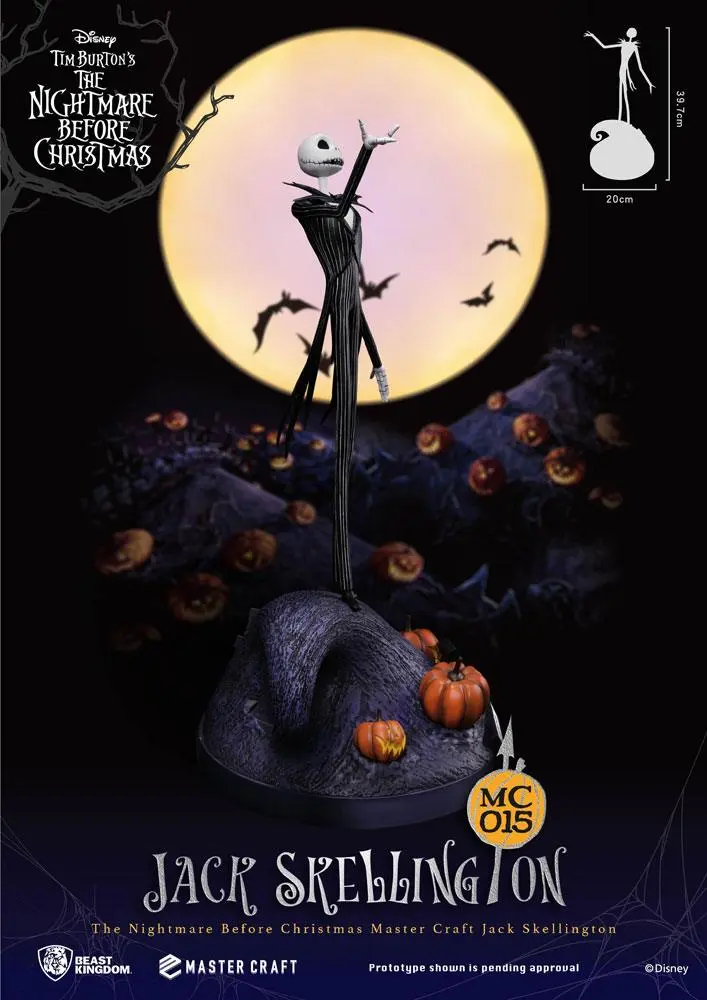 Nightmare Before Christmas Master Craft Statue Jack Skellington 40 cm product photo