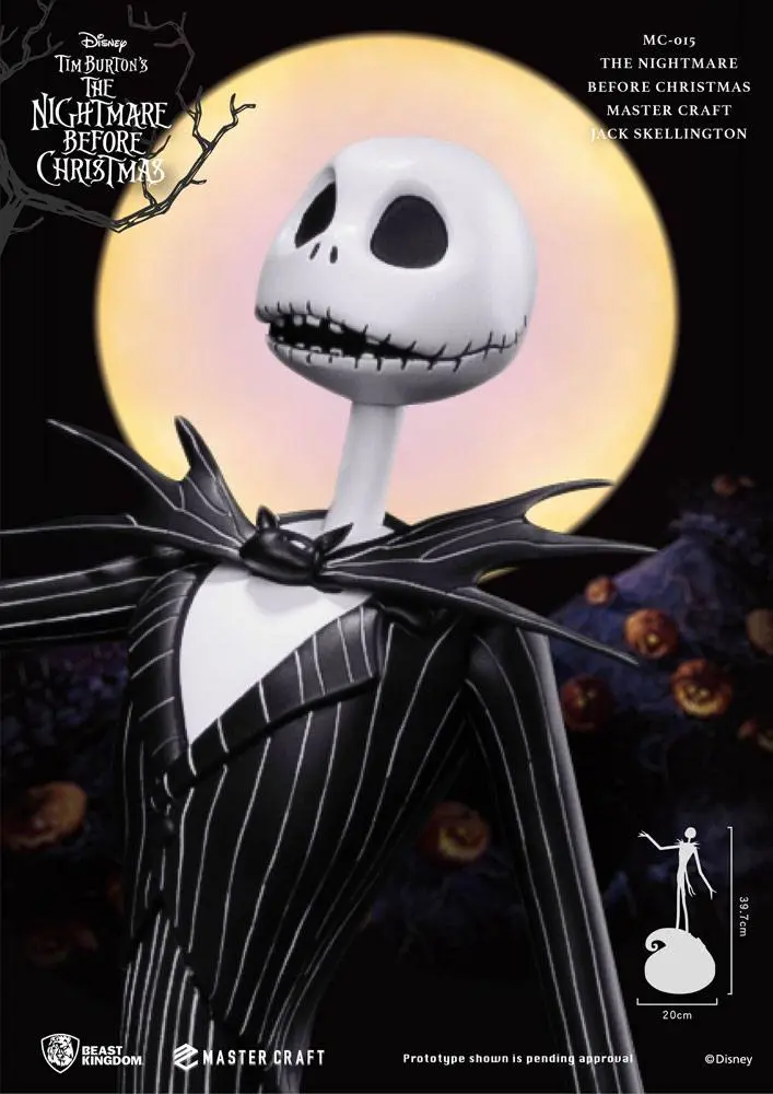 Nightmare Before Christmas Master Craft Statue Jack Skellington 40 cm product photo