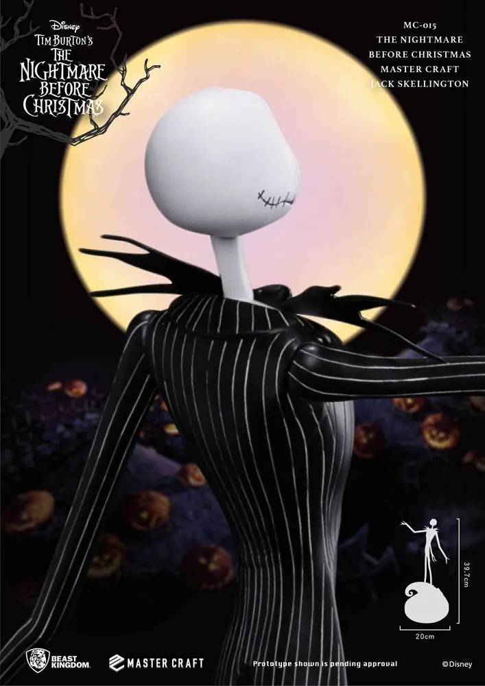 Nightmare Before Christmas Master Craft Statue Jack Skellington 40 cm product photo