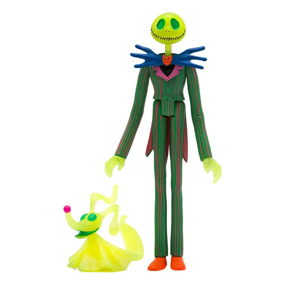 Nightmare Before Christmas ReAction Action Figure Jack Skellington GITD (SDCC 2020) 10 cm product photo